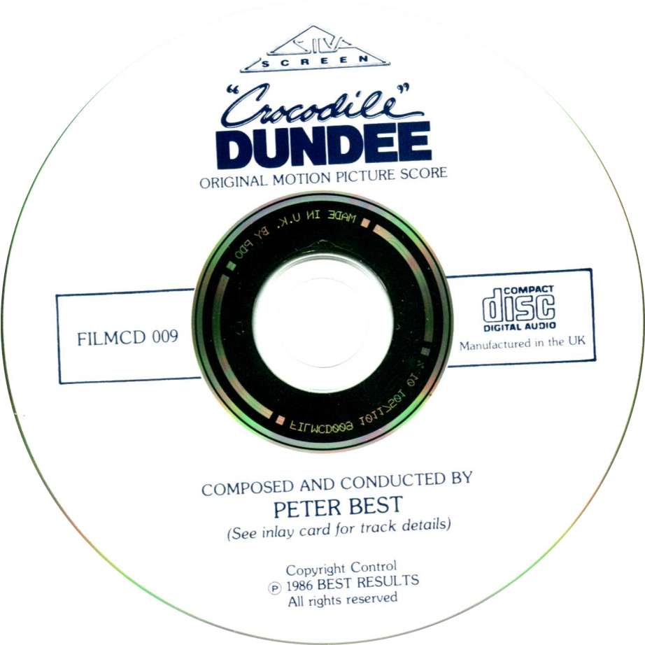 Crocodile Dundee  Soundtrack : CD